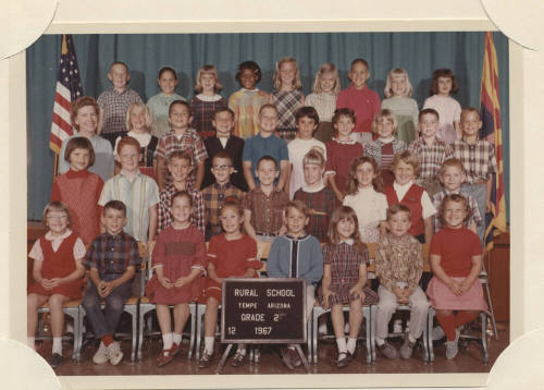 Rural School 2nd Grade Class