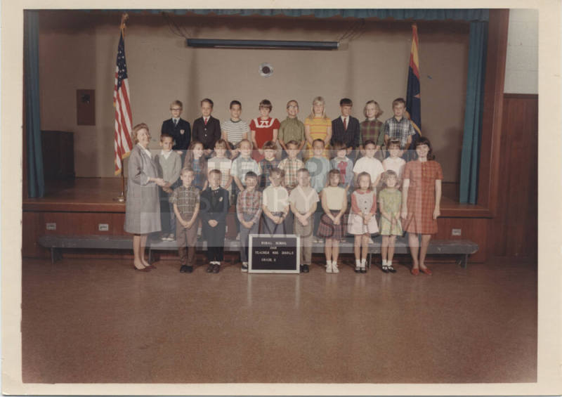 Rural School 2nd Grade Class
