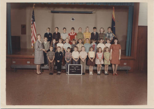 Rural School 2nd Grade Class