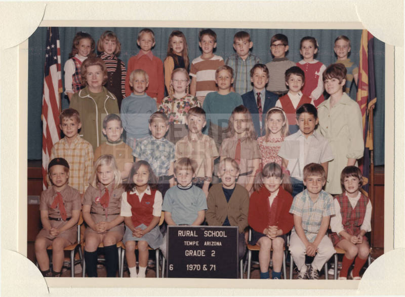 Rural School 2nd Grade Class