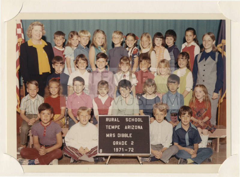 Rural School 2nd Grade Class
