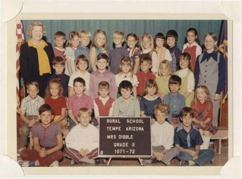 Rural School 2nd Grade Class