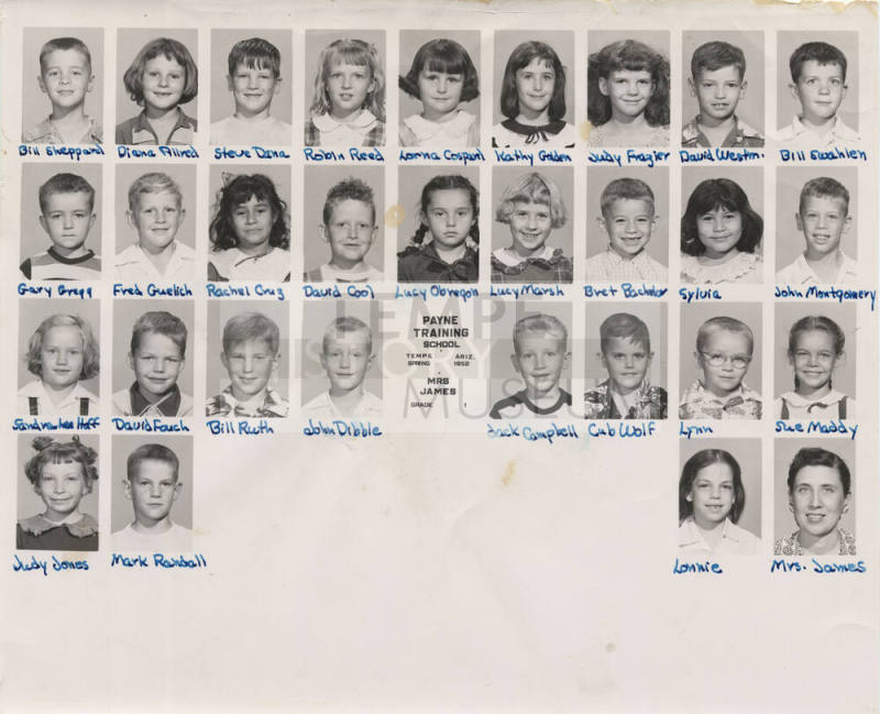 Payne School 2nd Grade Class