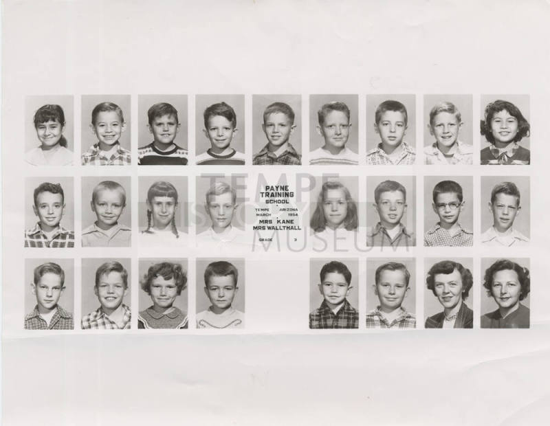 Payne School 2nd Grade Class