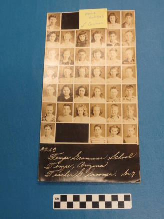 Tempe Grammar School Seventh Grade Class