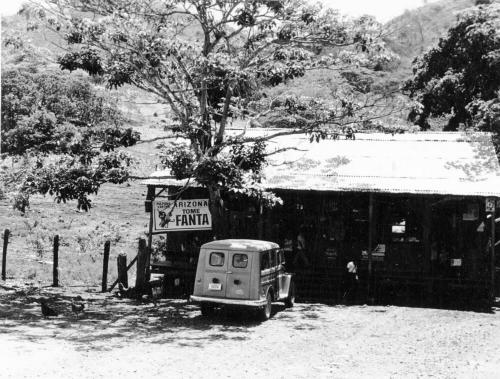 Pan American Highway just north of Puntarenas, Costa Rica