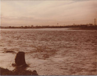 Flooded Salt River Feb. 1980