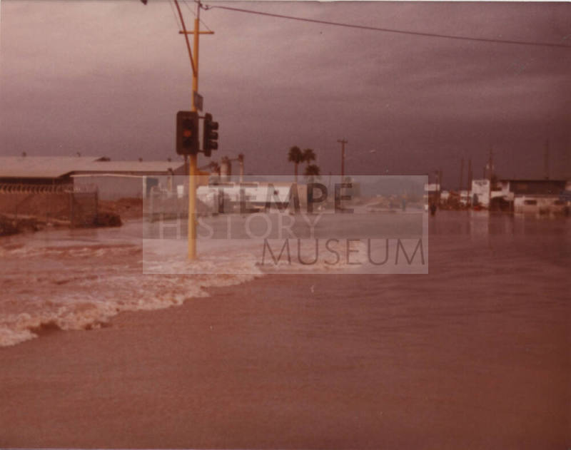 1980 Flood Over University and Priest