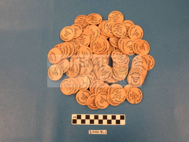 Bag of Tokens from Tempe Library Bar