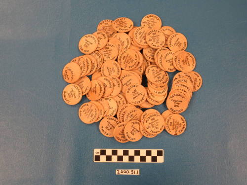 Bag of Tokens from Tempe Library Bar