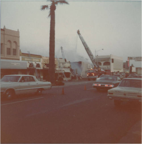 APS Building Fire on Mill Ave & 5th St
