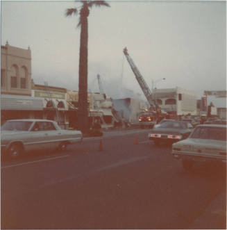 APS Building Fire on Mill Ave & 5th St