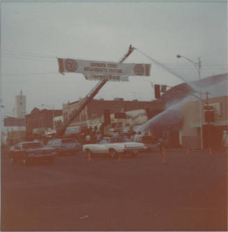 APS Building Fire on Mill Ave & 5th St