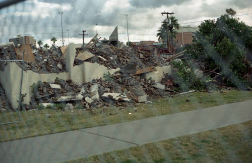 Demolition of LDS 1st Ward at 6th Street and College Avenue