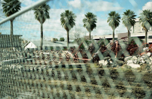 Demolition of LDS 1st Ward at 6th Street and College Avenue