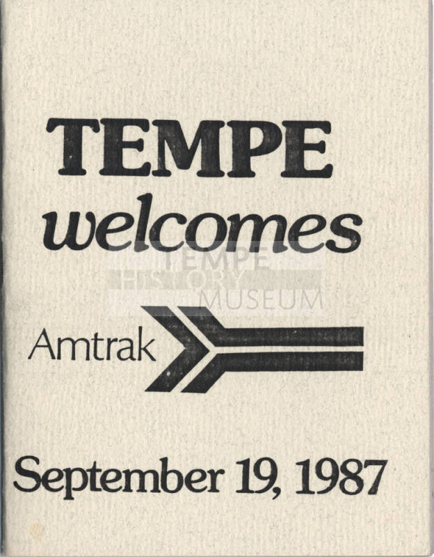 Tempe Welcomes Amtrak