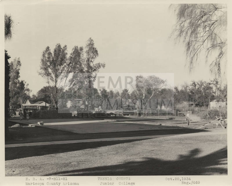 Tennis Courts, Junior College