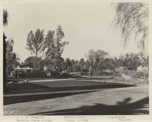 Tennis Courts, Junior College