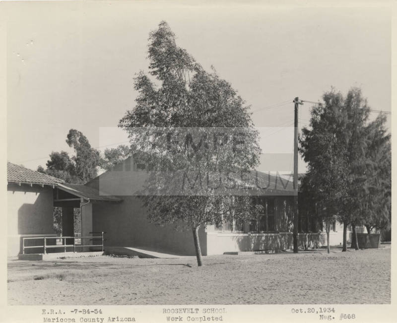 Roosevelt School work completed