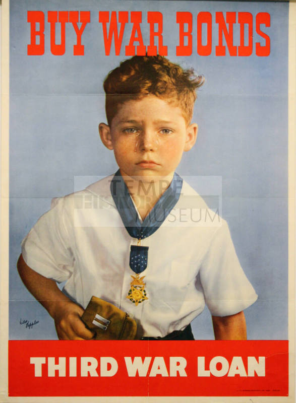 WW II Poster-Buy War Bonds, Third War Loan