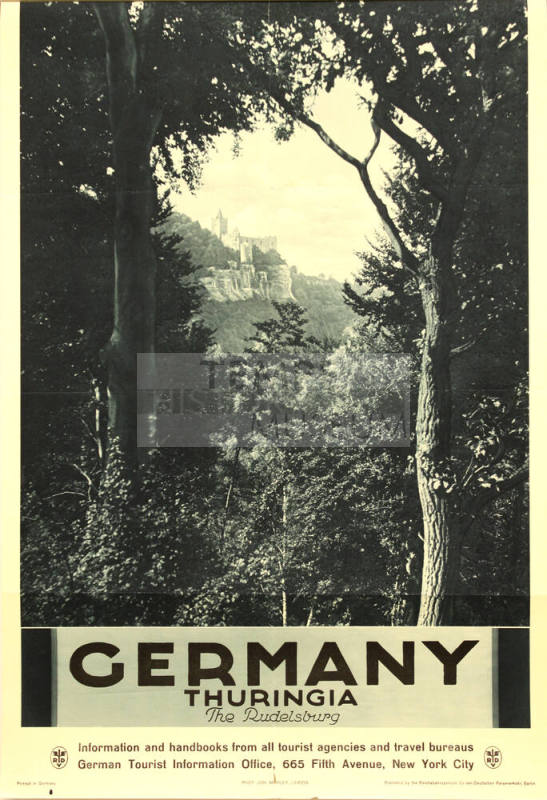 Travel Poster-Germany Thuringia