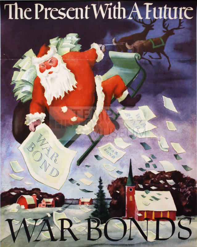 WW II Poster- The Present with a Future