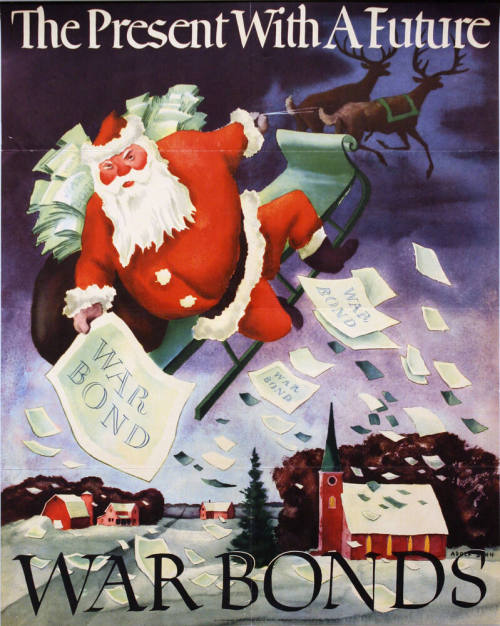 WW II Poster- The Present with a Future