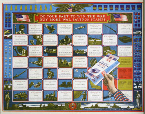 WW II Poster-Do Your Part to WIn the War  Buy More War Savings Stamps
