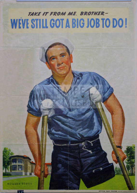 WW II Poster- Take It from Me, Brother
