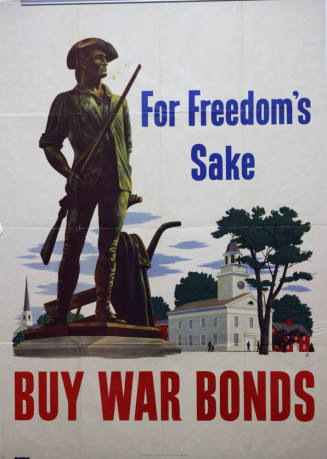 WW II Poster- For Freedom's Sake, Buy War Bonds