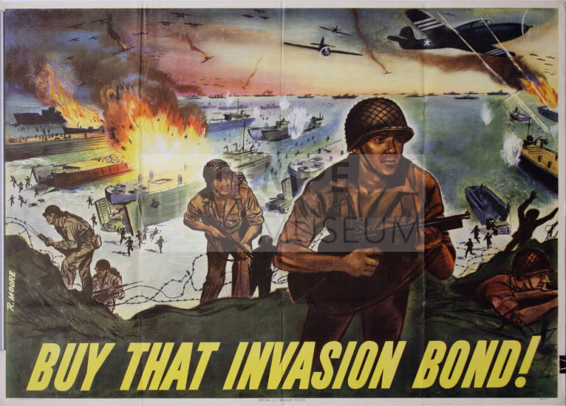 WW  II Poster- Buy That Invasion Bond