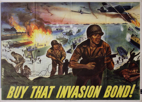 WW  II Poster- Buy That Invasion Bond