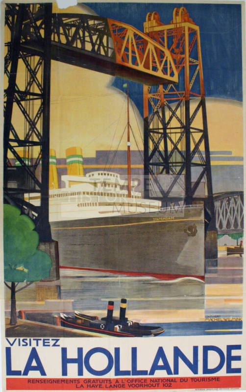 Travel Poster- Visitez La Holland