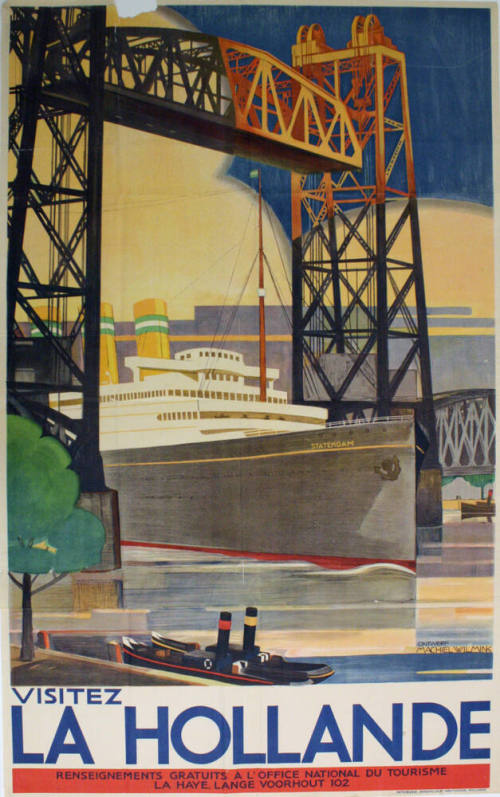 Travel Poster- Visitez La Holland
