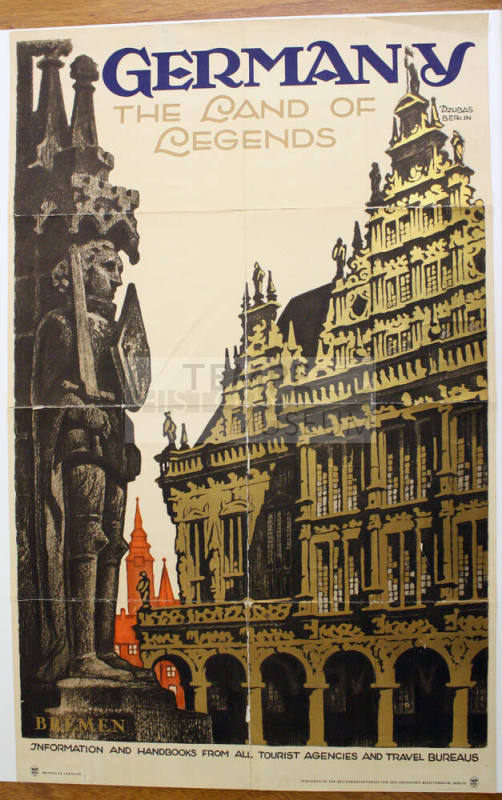Travel Poster- Germany, The Land of Legends