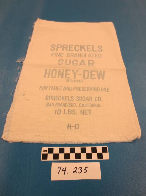 Granulated sugar bag