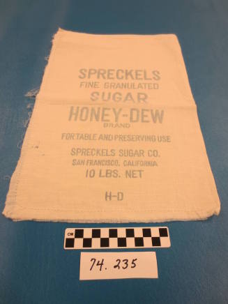 Granulated sugar bag
