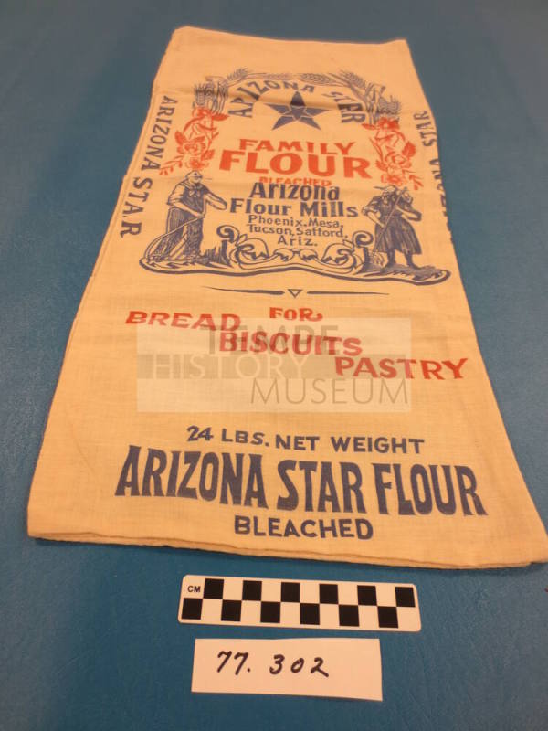 Arizona Star flour sack