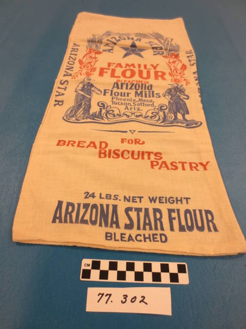 Arizona Star flour sack