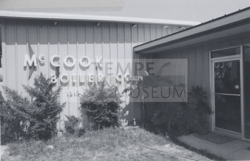 McCook Boiler Company - 1313 South Terrace Road, Tempe, Arizona