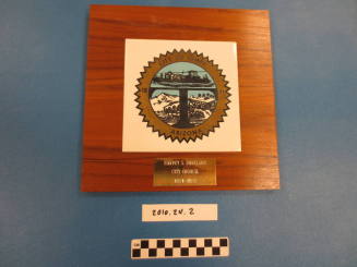 Tempe Plaque Harvey S. Harelson