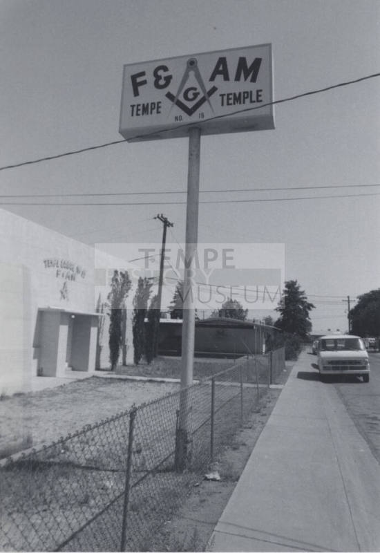 F & AM Tempe Lodge No. 15 - 1321 South Terrace Road, Tempe, Arizona