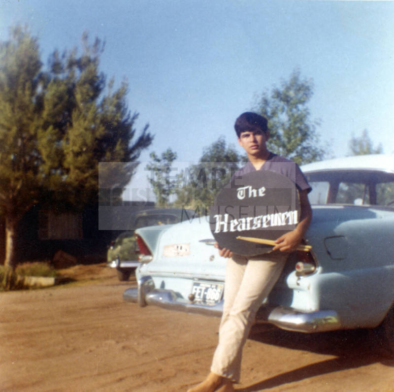 Harold Aceves with Drum
