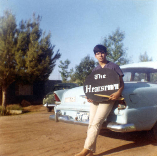 Harold Aceves with Drum