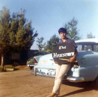 Harold Aceves with Drum