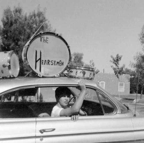 Harold Aceves in Car