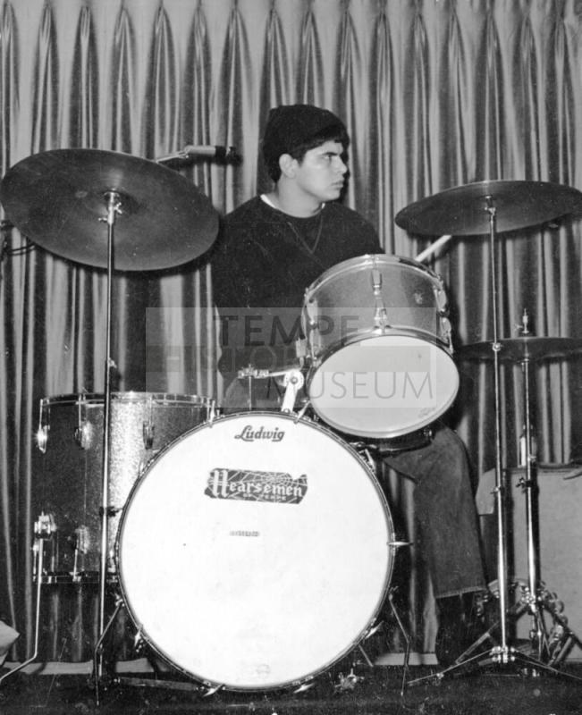 Harold Aceves on Drums