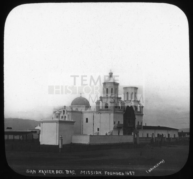 San Xavier Mission near Tucson, Arizona