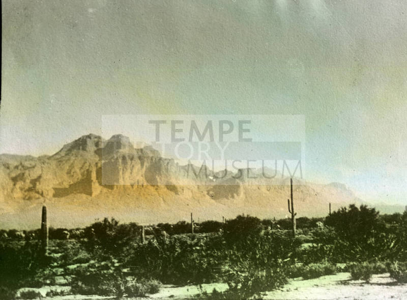 View of South Mountain, Phoenix, Arizona