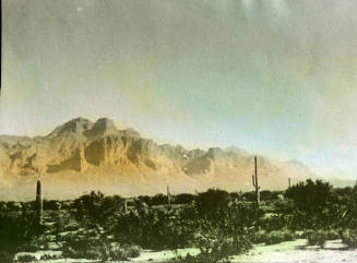 View of South Mountain, Phoenix, Arizona